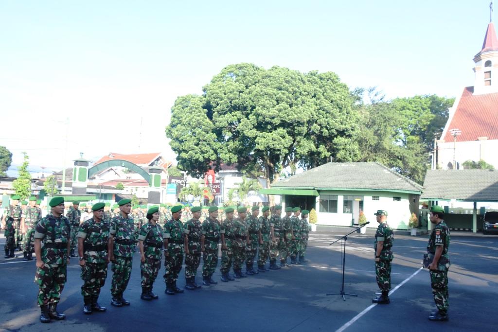 Korem Siapakan Personil Untuk Pengamanan Pileg dan Pilpres